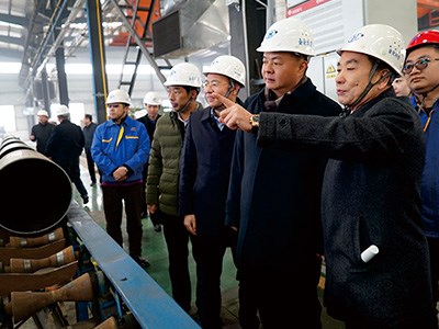 衡陽(yáng)市委書(shū)記、市人大常委會(huì)主任鄭建新視察金化高容